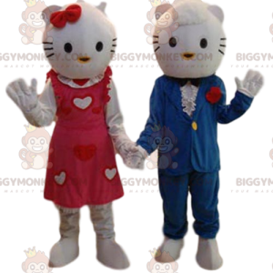 Hello Kitty BIGGYMONKEY™ coppia di costumi per mascotte e