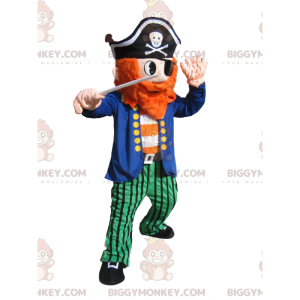 Costume da mascotte Barbarossa BIGGYMONKEY™ con cappello da