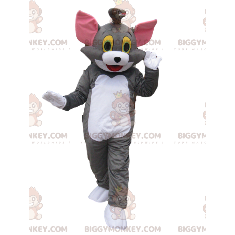 BIGGYMONKEY™ costume mascotte di Tom, il famoso gatto dei