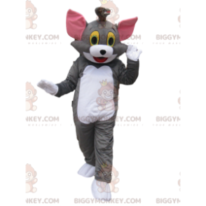 Costume de mascotte BIGGYMONKEY™ de Tom, le chat du cartoon Tom