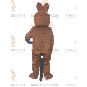 Disfraz de mascota Coyote BIGGYMONKEY™, de la caricatura Beep