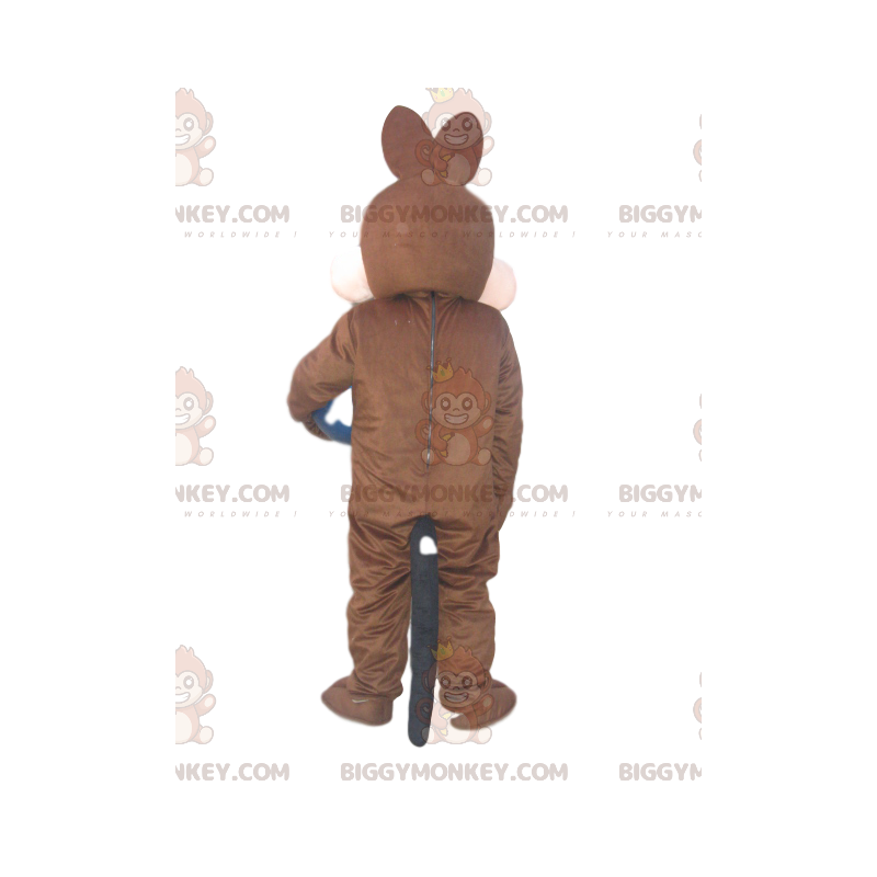 Costume de mascotte BIGGYMONKEY™ de Coyote, du cartoon Bip Bip