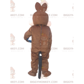 Costume de mascotte BIGGYMONKEY™ de Coyote, du cartoon Bip Bip