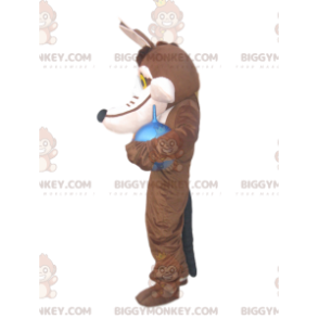 Traje de mascote Coyote BIGGYMONKEY™, do desenho animado Beep