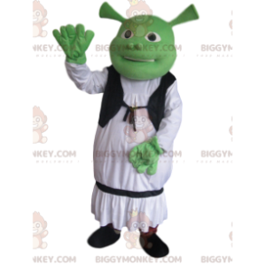 BIGGYMONKEY™ maskotkostume af Walt Disneys Shrek the Ogre -