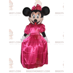 Costume de mascotte BIGGYMONKEY™ de Minnie avec une robe fushia