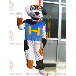 Disfraz de mascota BIGGYMONKEY™ de ratón gris con gorro y