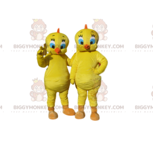 Dúo de disfraces de mascota Tweety BIGGYMONKEY™, de la