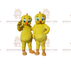 Dúo de disfraces de mascota Tweety BIGGYMONKEY™, de la