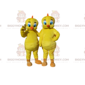 Tweety BIGGYMONKEY™ Mascot Costume Duo, do desenho animado