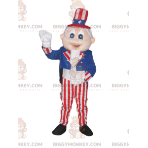 Miesten BIGGYMONKEY™ maskottiasu, jossa American Colors -puku