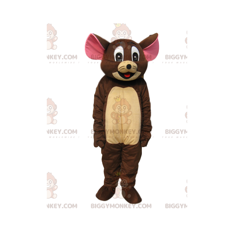 Costume de mascotte BIGGYMONKEY™ de Jerry, la jolie souris du