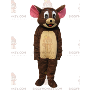 BIGGYMONKEY™ maskotkostume af Jerry, den søde mus fra Tom&Jerry