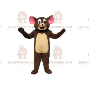 BIGGYMONKEY™ mascottekostuum van Jerry, de schattige muis uit