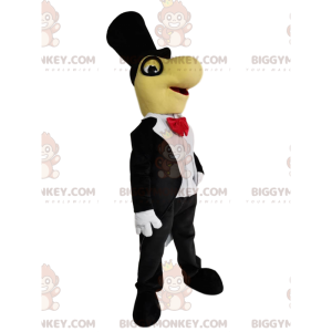 Divertente costume da mascotte Dino BIGGYMONKEY™ con abito nero