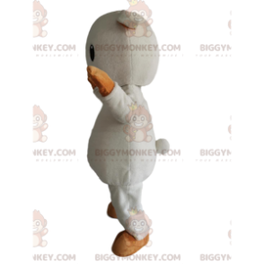 Kleines weißes und beiges Schaf BIGGYMONKEY™ Maskottchenkostüm