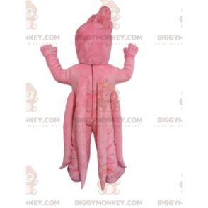 BIGGYMONKEY™ Costume da mascotte da polpo rosa gigante e