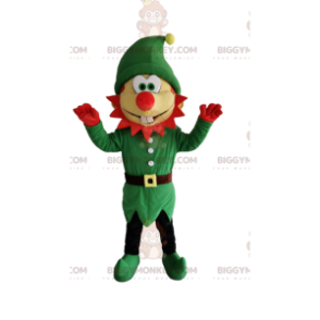 Costume de mascotte BIGGYMONKEY™ de lutin comique avec un