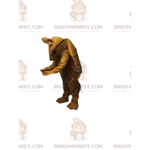 Fato de mascote Armadillo BIGGYMONKEY™ com uma carapaça às