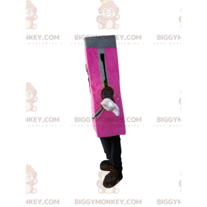 Kostium maskotki BIGGYMONKEY™ w kolorze fuksji z ekranem -
