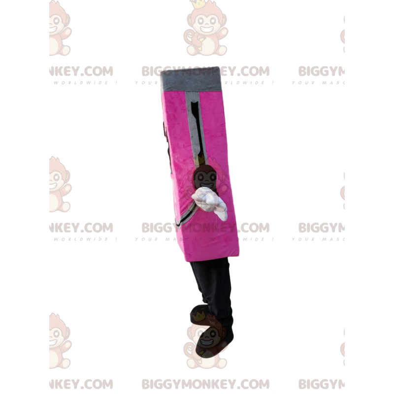 Costume de mascotte BIGGYMONKEY™ de machine automatique fushia