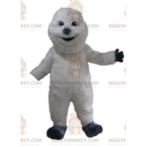 Traje de Mascote BIGGYMONKEY™ Homem Branco com Pele Linda e