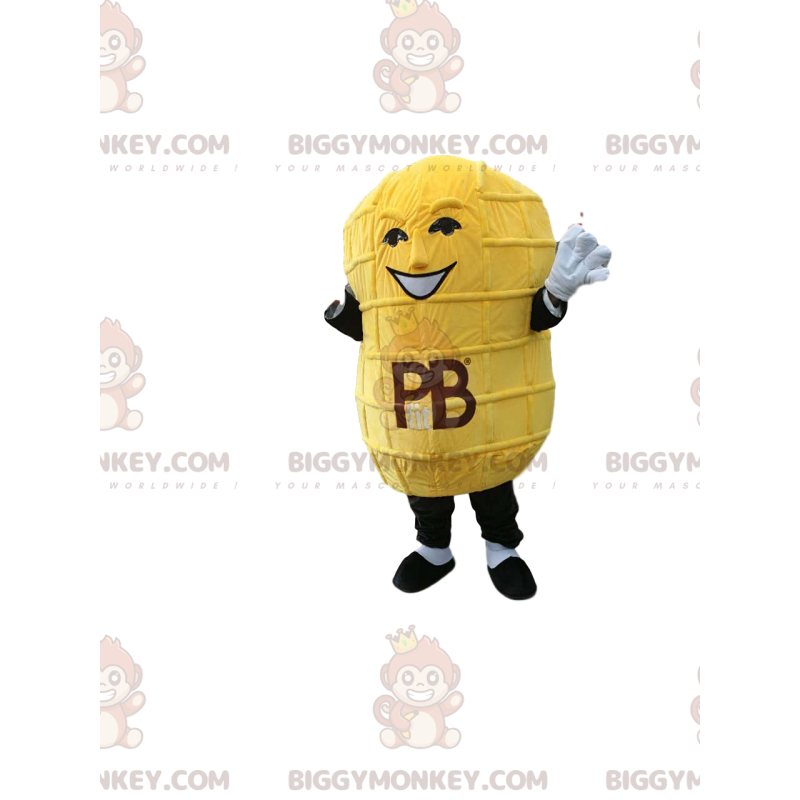 Divertente costume mascotte Peanut BIGGYMONKEY™ -