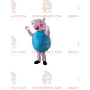 Costume de mascotte BIGGYMONKEY™ de George Pig, le petit frère