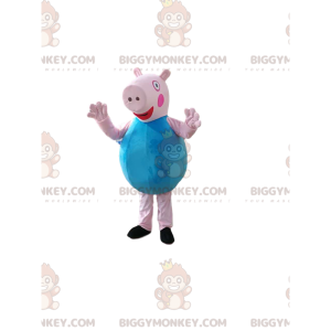 Costume de mascotte BIGGYMONKEY™ de George Pig, le petit frère