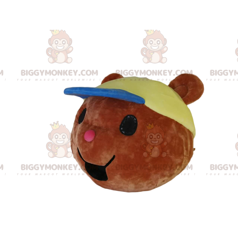 Tête de Costume de mascotte BIGGYMONKEY™ de petit ourson