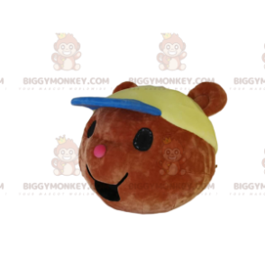 Tête de Costume de mascotte BIGGYMONKEY™ de petit ourson