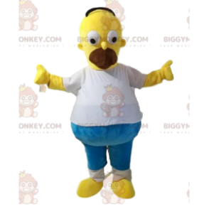 Disfraz de mascota BIGGYMONKEY™ de Homer Simpson. Disfraz de