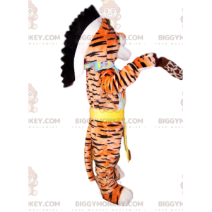 Kostium maskotki tygrysa BIGGYMONKEY™ z kostiumem Indianina -