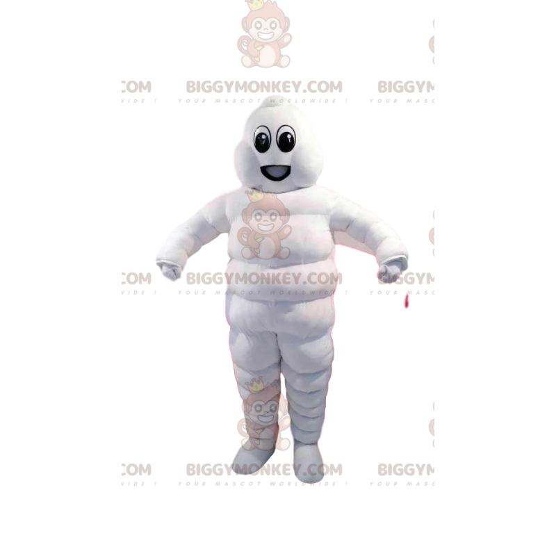 Erittäin innostunut Michelin Man BIGGYMONKEY™ maskottiasu -