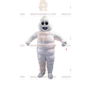 Costume de mascotte BIGGYMONKEY™ du bonhomme Michelin très