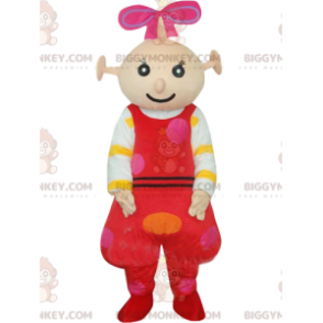 Costume de mascotte BIGGYMONKEY™ de petite extraterrestre, avec