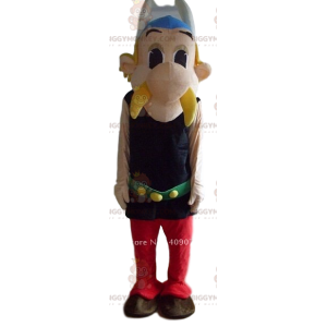 Traje de mascote BIGGYMONKEY™ de Asterix, o gaulês irredutível