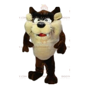 BIGGYMONKEY™ maskotkostume af Taz den tasmanske djævel med sine