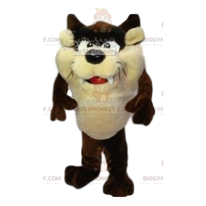 BIGGYMONKEY™ maskotdräkt av Taz den tasmanska djävulen med sina