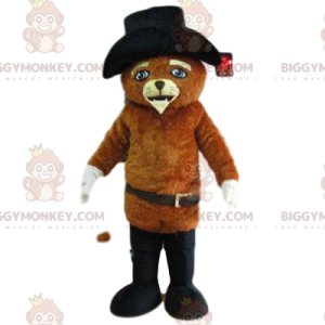 Costume de mascotte BIGGYMONKEY™ du Chat Botté, avec un regard