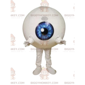 Eye BIGGYMONKEY™-mascottekostuum met opwindende blauwe iris -