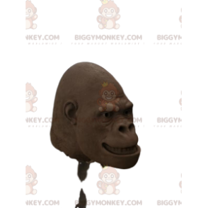 Brun Gorilla BIGGYMONKEY™ Mascot-kostumehoved. Gorilla kostume