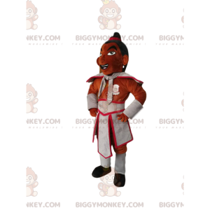 Disfraz de mascota del personaje BIGGYMONKEY™ con atuendo