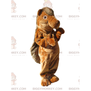 Costume da mascotte castoro marrone BIGGYMONKEY™. costume da