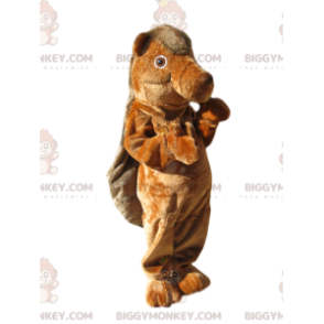 BIGGYMONKEY™ Brown Beaver Mascot Costume. beaver costume –