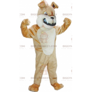 Traje de mascote BIGGYMONKEY™ com aparência feroz de cachorro