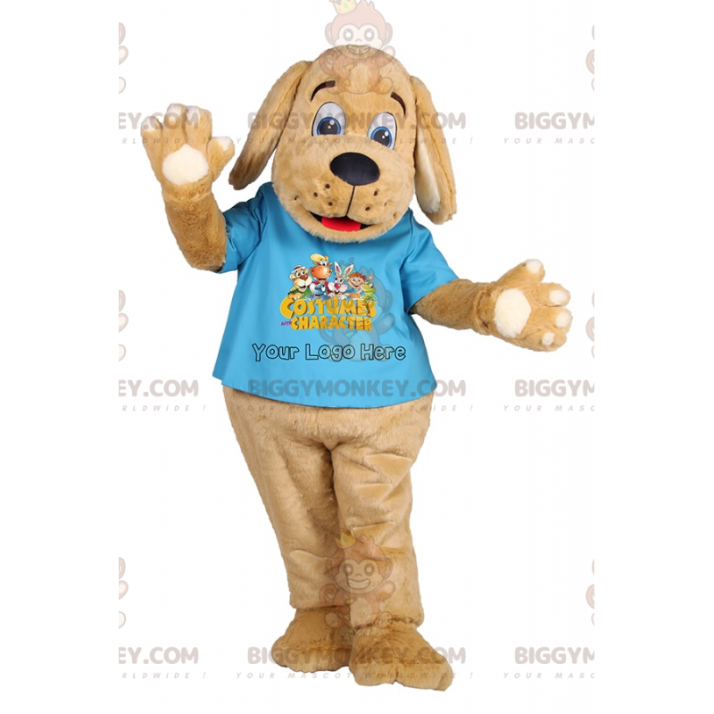 BIGGYMONKEY™ adorabile costume mascotte cucciolo sorridente con