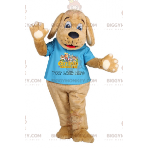 BIGGYMONKEY™ adorabile costume mascotte cucciolo sorridente con