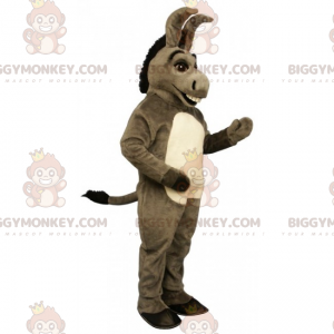 Disfraz de mascota burro gris y negro BIGGYMONKEY™ -