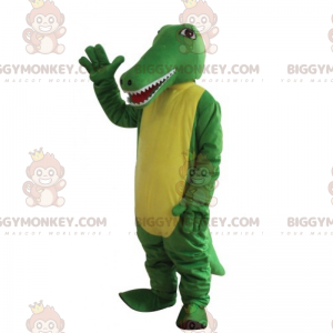 Animal BIGGYMONKEY™ Mascot Costume - Two-Tone Crocodile –